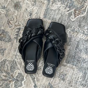 Vince Camuto black sandals